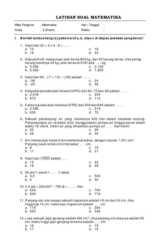 5 Rahasia Menjawab Soal Matematika Kelas 5 Bab 1 Agar Nilai Ujian Melonjak Drastis