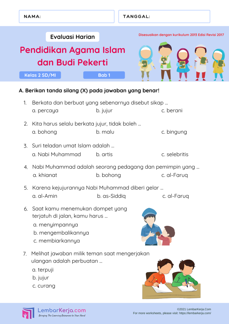 Asah Pemahaman Agama Sejak Dini Kumpulan Contoh Soal Tengah Semester Asah Pemahaman Agama Sejak Dini Kumpulan Contoh Soal Tengah Semester