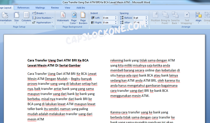 3 Cara Membagi 2 Halaman Word untuk Mendeley, Ternyata Semudah Ini
