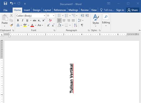 Cara Membuat Tulisan Vertikal di Word untuk Rapikan Playlist Musik