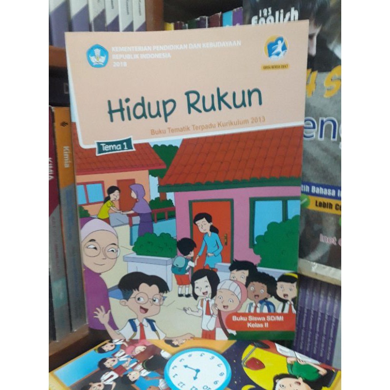 Lembar Kerja Soal Bahasa Indonesia Kelas 2 Tema 1 Hidup Rukun Siap Cetak, Wajib Unduh