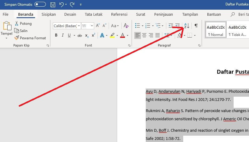 Rahasia Cara Urutkan Abjad di Word yang Jarang Diketahui Pemula