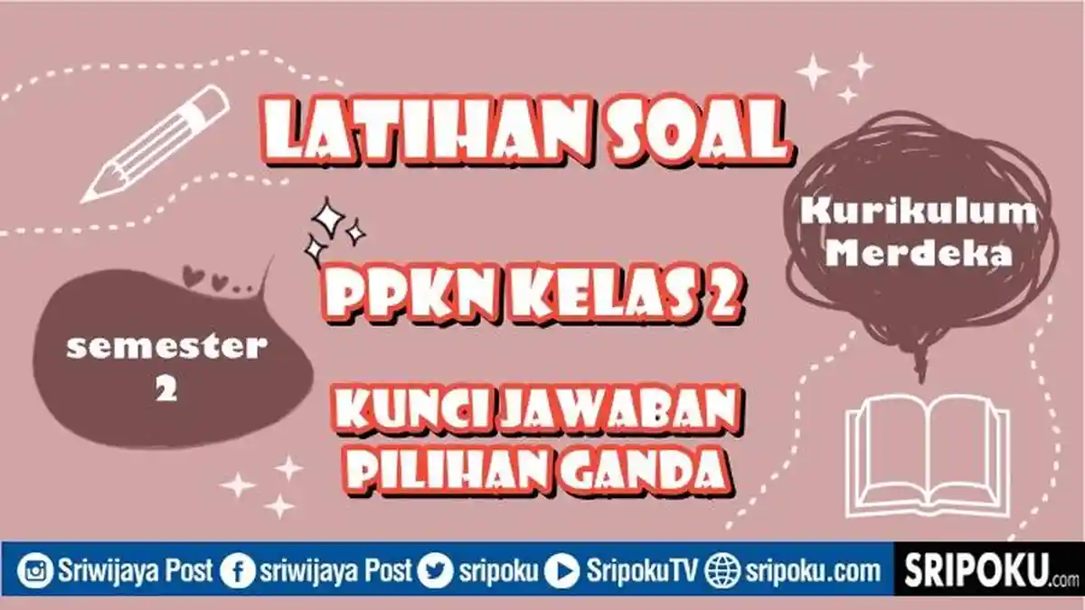 10 Latihan Soal SAS PPKN Kelas 2 SD Dilengkapi Kunci Jawaban Terbaru