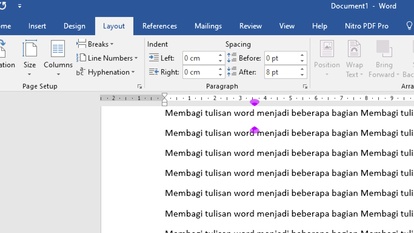 3 Trik Rahasia Cara Ngeblok Tulisan di Word Hapus Halaman Kosong Membandel