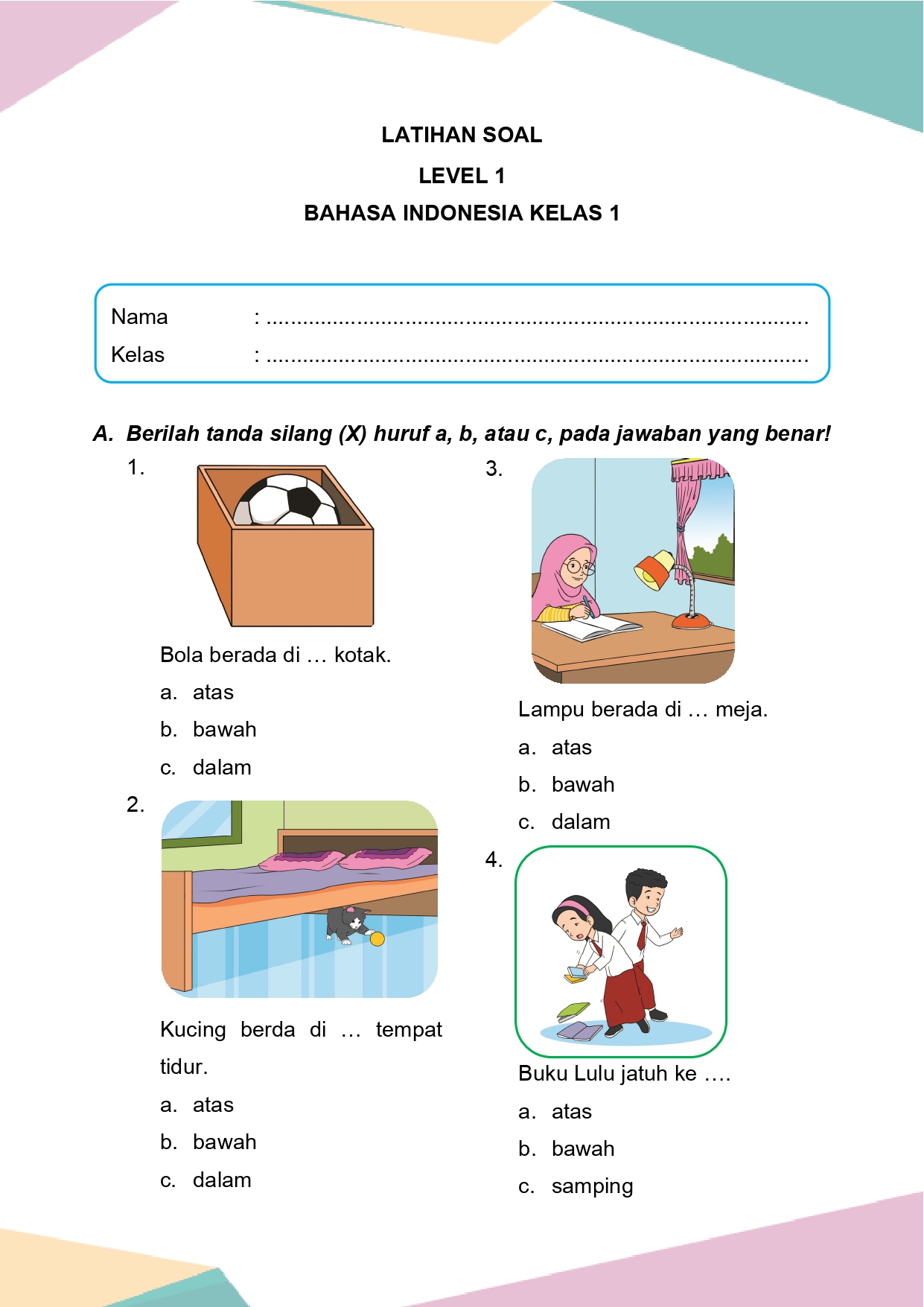 5 Cara Mengajarkan Makna Sehat, Fakta, Swasunting lewat Contoh Soal B.Indonesia Kelas 1 SD