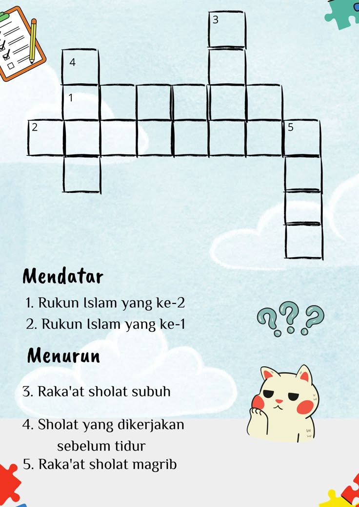 7 Cara Cepat Kuasai contoh soal atg ukg kelas 1 pai teka teki silang 2026 yang Wajib Tahu