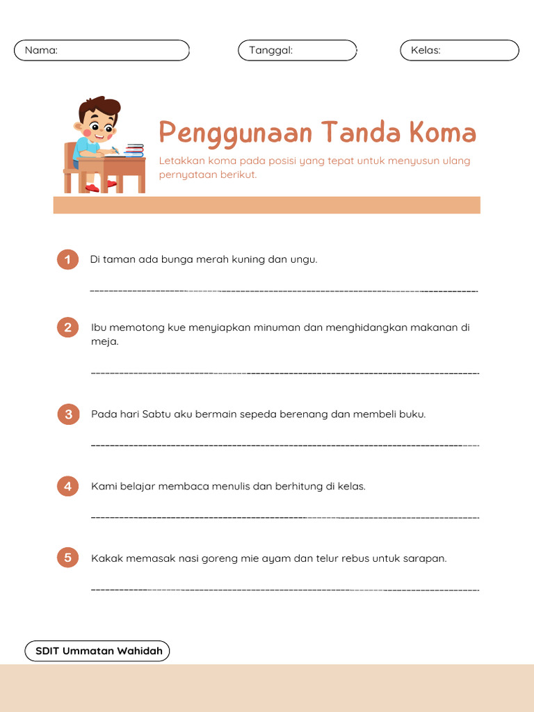 7 Rahasia Menguasai Latihan Soal Tanda Koma Kelas 3 untuk Nilai Tinggi di Tahun 2026