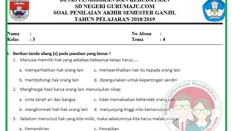 download soal uas tema 4 kelas 3 sd 7 Tips Ampuh Menghadapi UAS Tahun 2026 Sebelum Terlambat