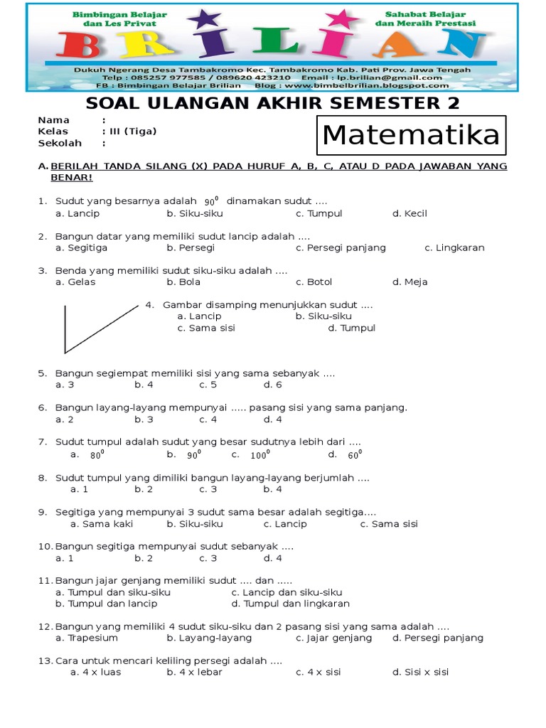 Download soal uas tematik kelas 3 tema 5 7 Fakta Mengejutkan Jadwal Klasemen Liga 1