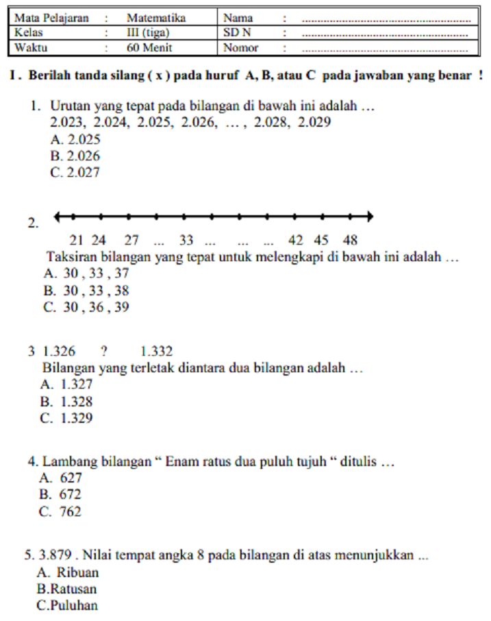 Terbukti 7 Cara Download Soal UAS SD Matematika Kelas 3 Padang Sebelum Ujian Dimulai