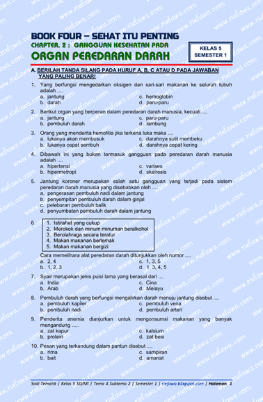 Rahasia Skor Tinggi Latihan Soal Tema 4 Subtema 2 Kelas 5 Agar Cepat Paham Materi